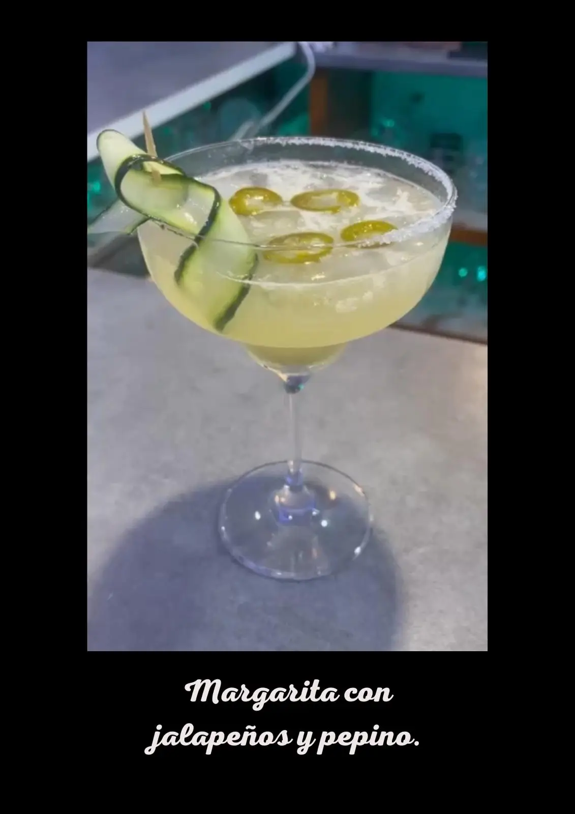 MARGARITA CÓCTEL EN PANTEAM