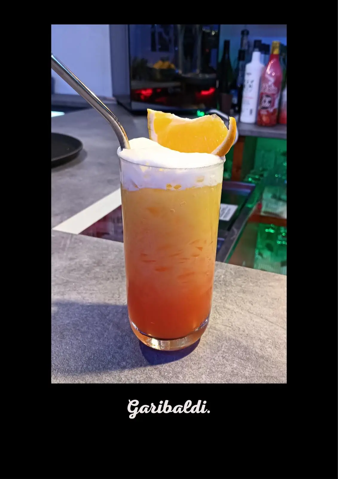 GARIBALDI CÓCTEL EN PANTEAM