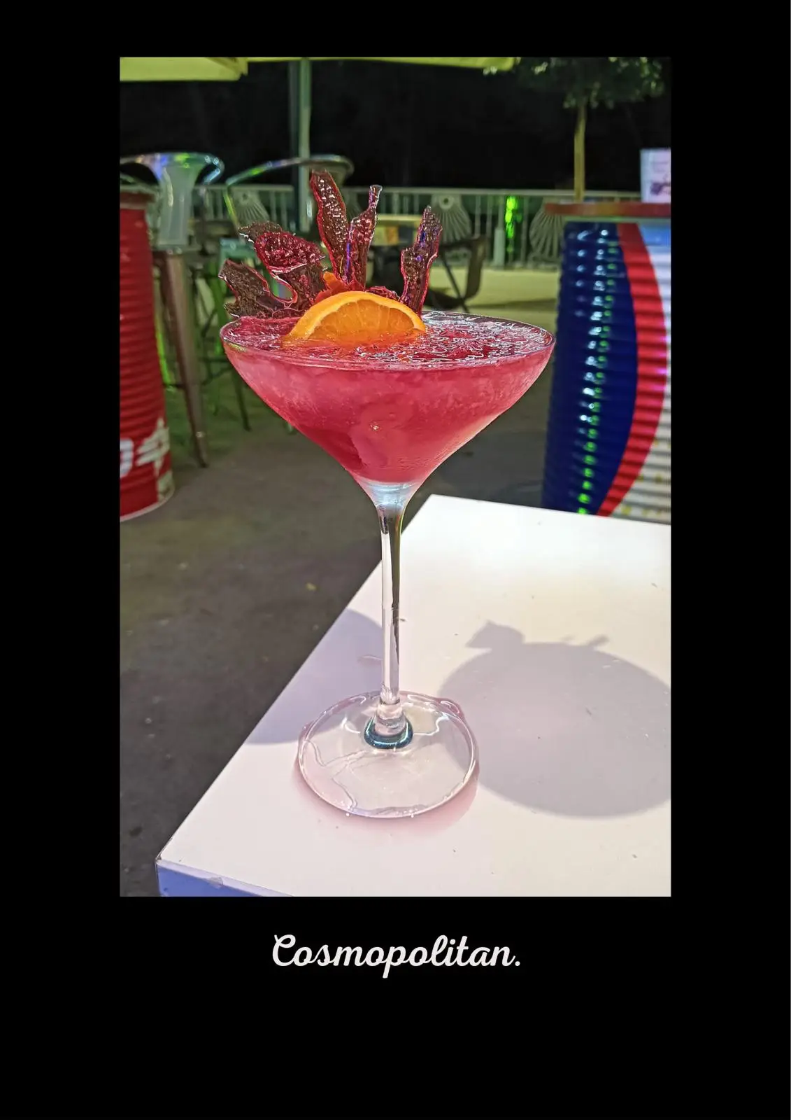 COSMOPOLITAN CÓCTEL EN PANTEAM