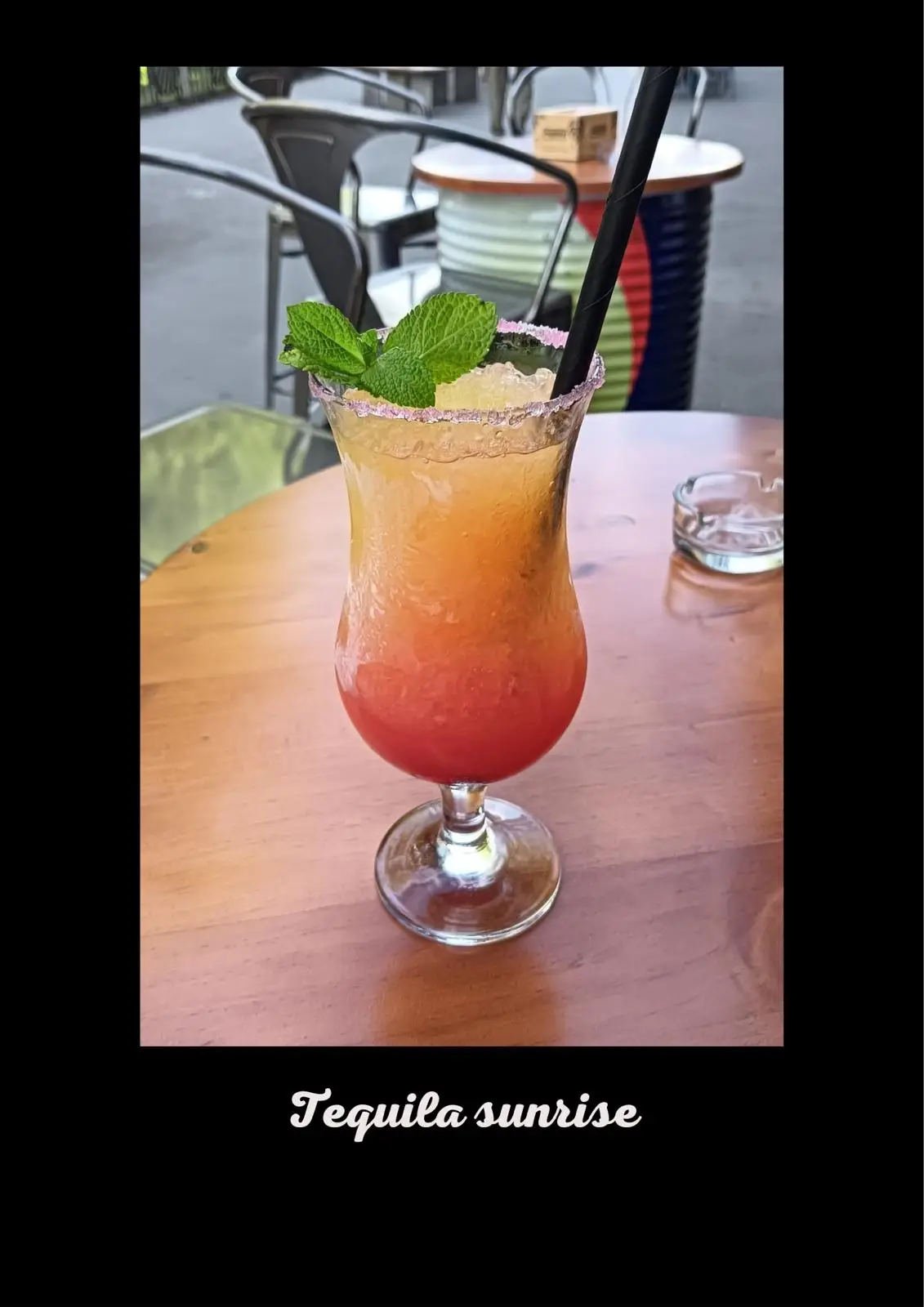 TEQUILA SUNRISE CÓCTEL EN PANTEAM