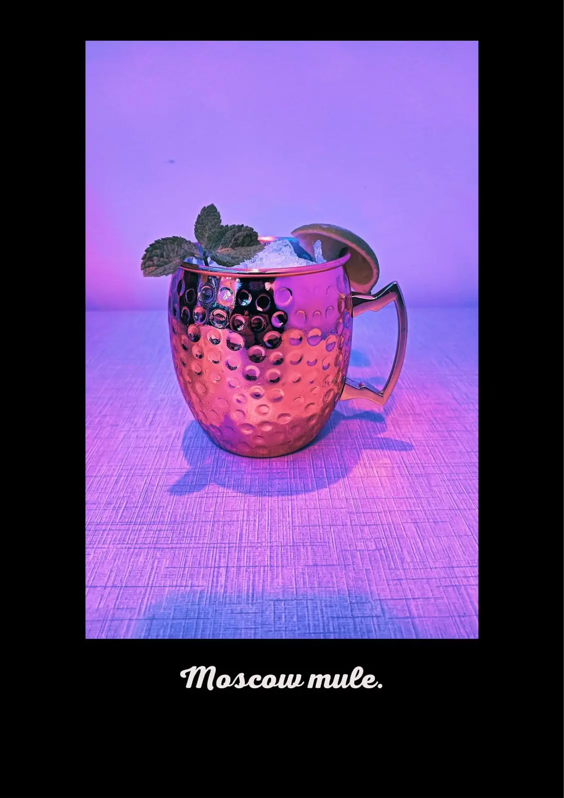 MOSCOW MULE CÓCTEL EN PANTEAM